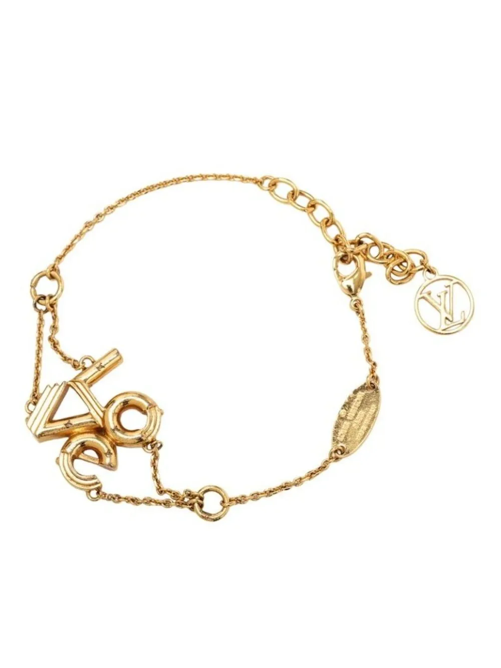 Louis Vuitton LV&me Love Bracelet Gold Plated